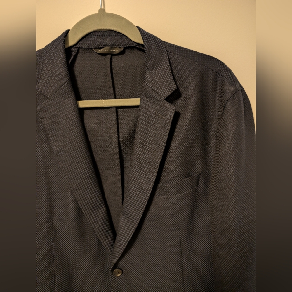 Hugo Boss Navy Travel Blazer